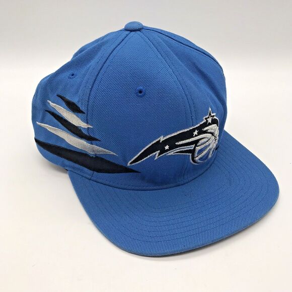 Mitchell & Ness Orlando Magic NBA Ball Cap Snapback Embroidered 3D Logo Blue Hat - Picture 3 of 13